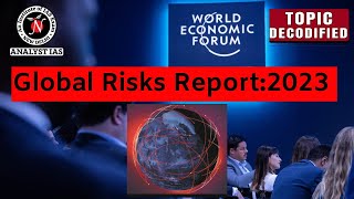 Global Risks Report 2023 | Topic Decodified | UPSC | ANALYST IAS
