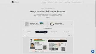 Merge multiple JPG images into one | JPG Joiner