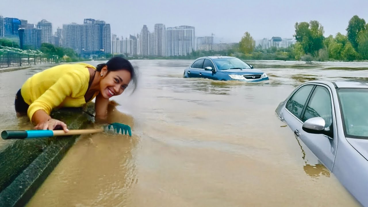 Fixing Flood Street Unclogging and Water Drainage Success!