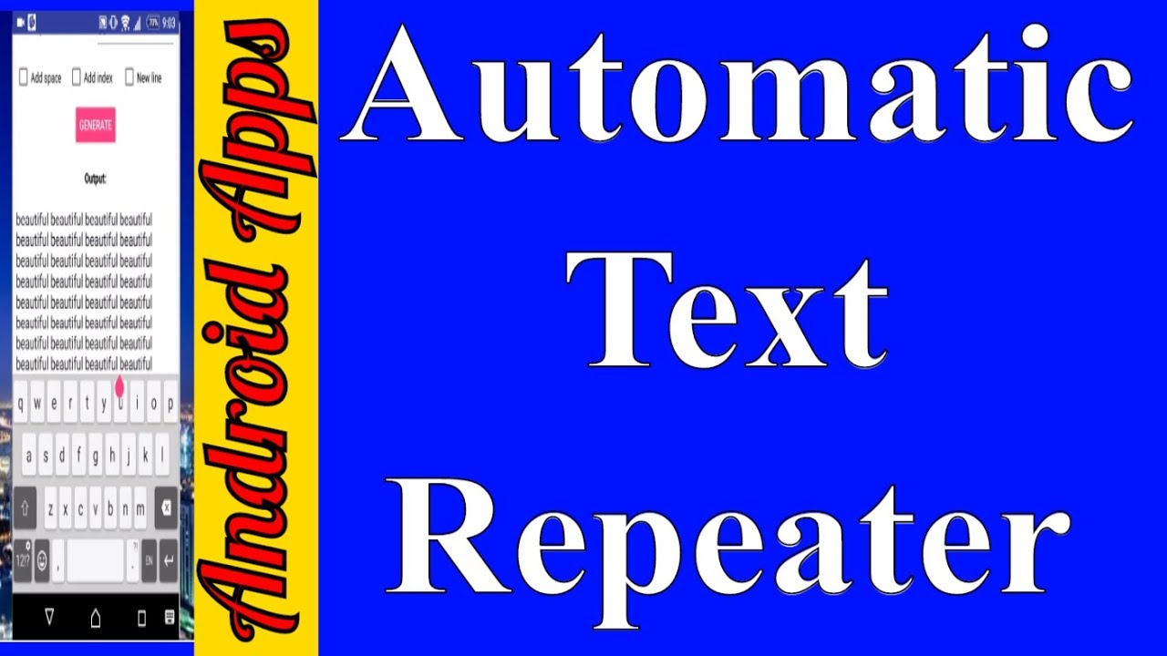 How To Repeat a Text Message On Android - YouTube
