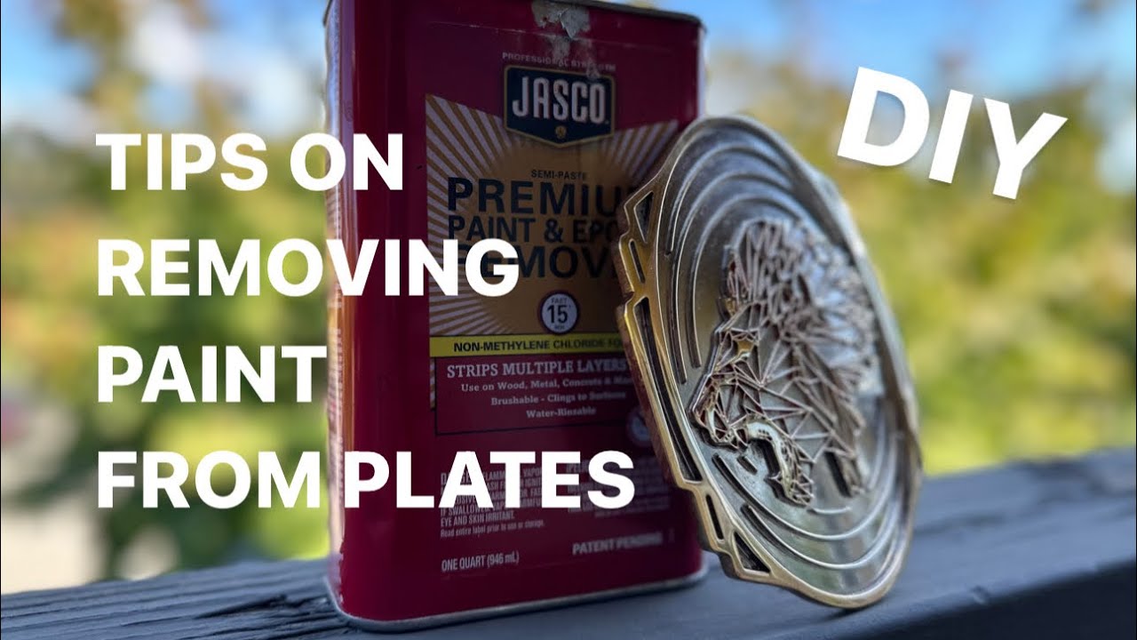 Tips On Removing Paint - YouTube