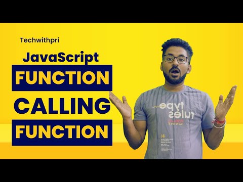 JavaScript Function Calling Function