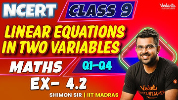 Linear Equation in Two Variable- Exercise 4.2 | Class 9 | CBSE 2026 | Shimon Sir🌟