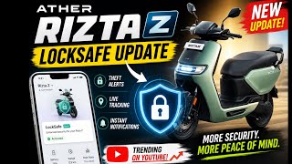 🔥 Ather Rizta Z New LockSafe Update! Biggest Security Upgrade Yet screenshot 5