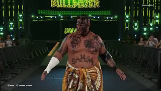 OFFICIAL WWE 2K23 UMAGA RING ENTRANCE #wwe2k23