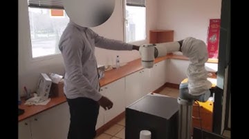 Obstacle Avoidance using a Capacitive Skin for Safe Human-Robot Interaction.