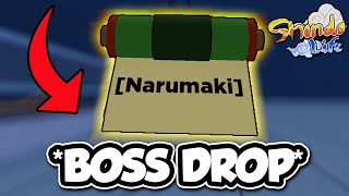 *NEW* How To Get NARUMAKI SIX PATHS FORM/STAGE 2 + BOSS LOCATION In Shindo Life