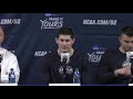 NCAA - Division II Elite Eight Quarterfinal - St. Anselm post-game press conference