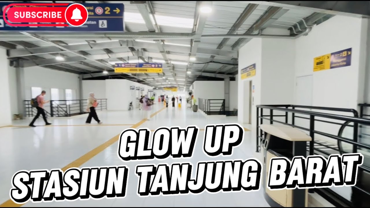 STASIUN TANJUNG BARAT MEMILIKI LANTAI CONCOURSE BARU