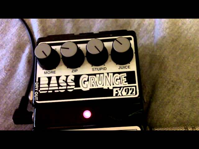 DOD Bass Grunge FX92 - YouTube