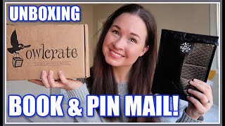 OwlCrate January 2021 Unboxing PLUS Lovely Fantasy PINS from Joy Addict! by DisneyKittee 6,479 views 3 years ago 20 minutes
