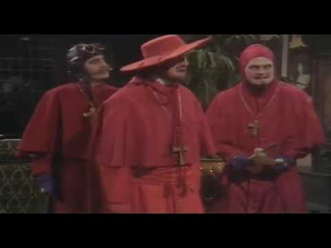 spanish inquisition scene only    monty python