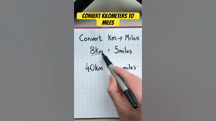 Convert kilometers to miles #maths #education #convertkilomterstomiles