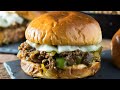 How to make philly cheese steak sloppy joes  1 minute recipes