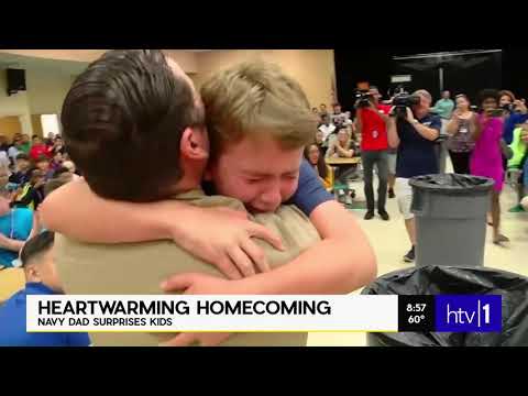 HEARTWARMING HOMECOMING: NAVY