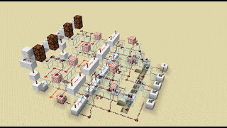 4 bit register in minecraft