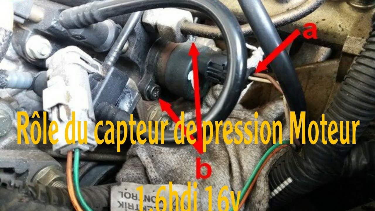 Capteurs haute pression Peugeot 1.6 HDI - DV6