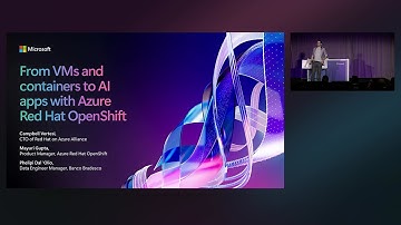 From VMs and containers to AI apps with Azure Red Hat OpenShift | BRK104