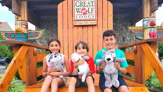 Family fun trip Vlog to Great Wolf Lodge Niagara Falls Ontario