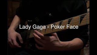 Lady Gaga-Poker Face (electric guitar) screenshot 4