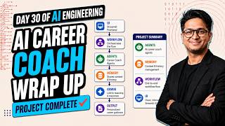 AI Career Coach Project Wrap Up | Day 30 of 100 Days of AI Engineering screenshot 2