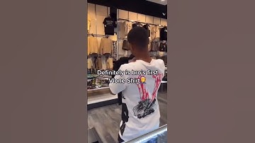 Thumbnail of When It's Your First Time Wearing Vlone 😅 (via jahreselly_/TT) #shorts