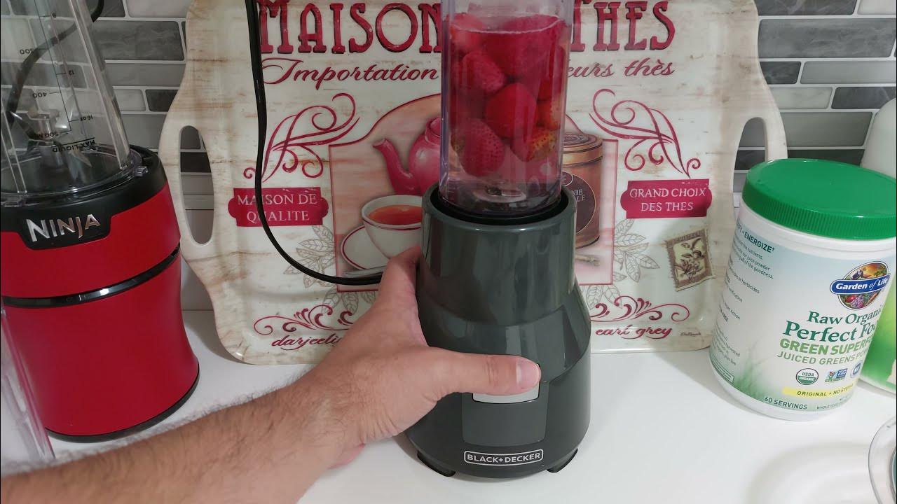 BLACK+DECKER FusionBlade Personal Blender Review & Demo Makes