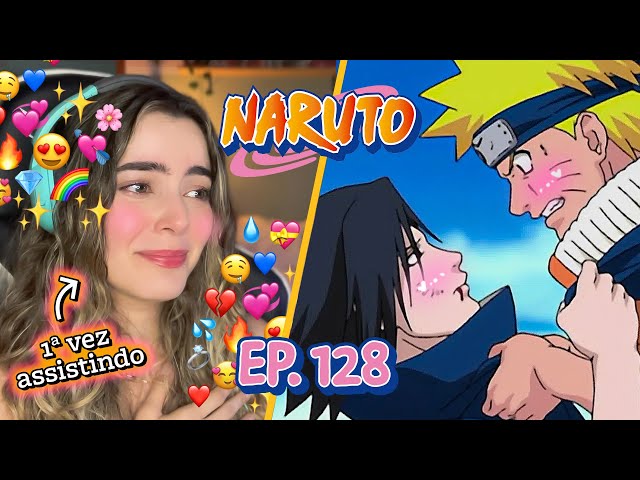 Naruto vs. Sasuke: SE BEIJEM LOGO [React Naruto Clássico ep. 128] #fzzreage  