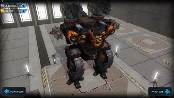 War Robots Test Server 3.9 - EXODUS Heavy Orkan