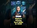 Highest Paying Tech Skills | Most In-Demand Skills | Tech Jobs 2026 #simplilearn #shorts