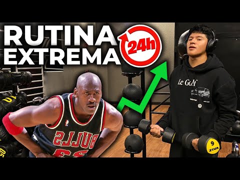 Probando la Rutina de MICHAEL JORDAN Durante TODO un Dia