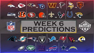 NFL Week 6 Predictions