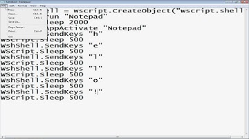 How To: Make a Script That Types for Itself