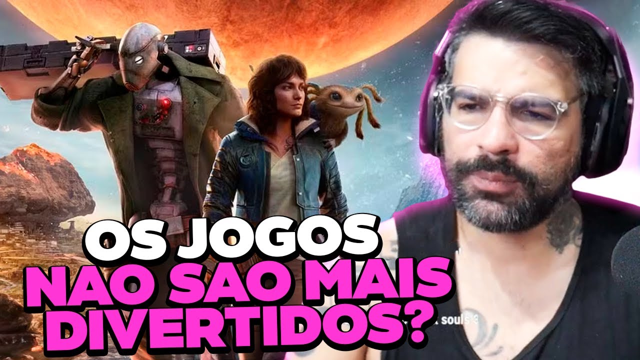 JOGOS NÃO SÃO MAIS DIVERTIDO OU VOCÊ QUE É CHATO PRA C&#$@#?