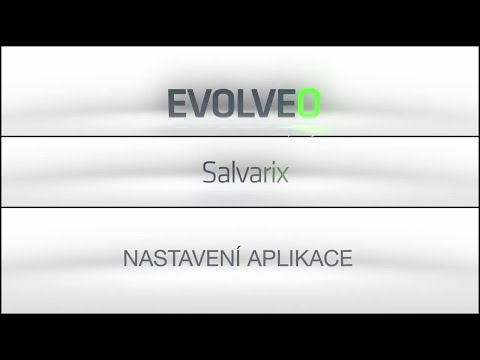 Evolveo Salvarix - montazni postup - 7 - Nastaveni aplikace