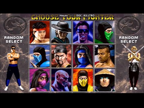 Fightcade 👊 Mortal Kombat 2 👊🏽 Hesao 🇨🇱 Vs DOC_KILLTRO 🇨🇱