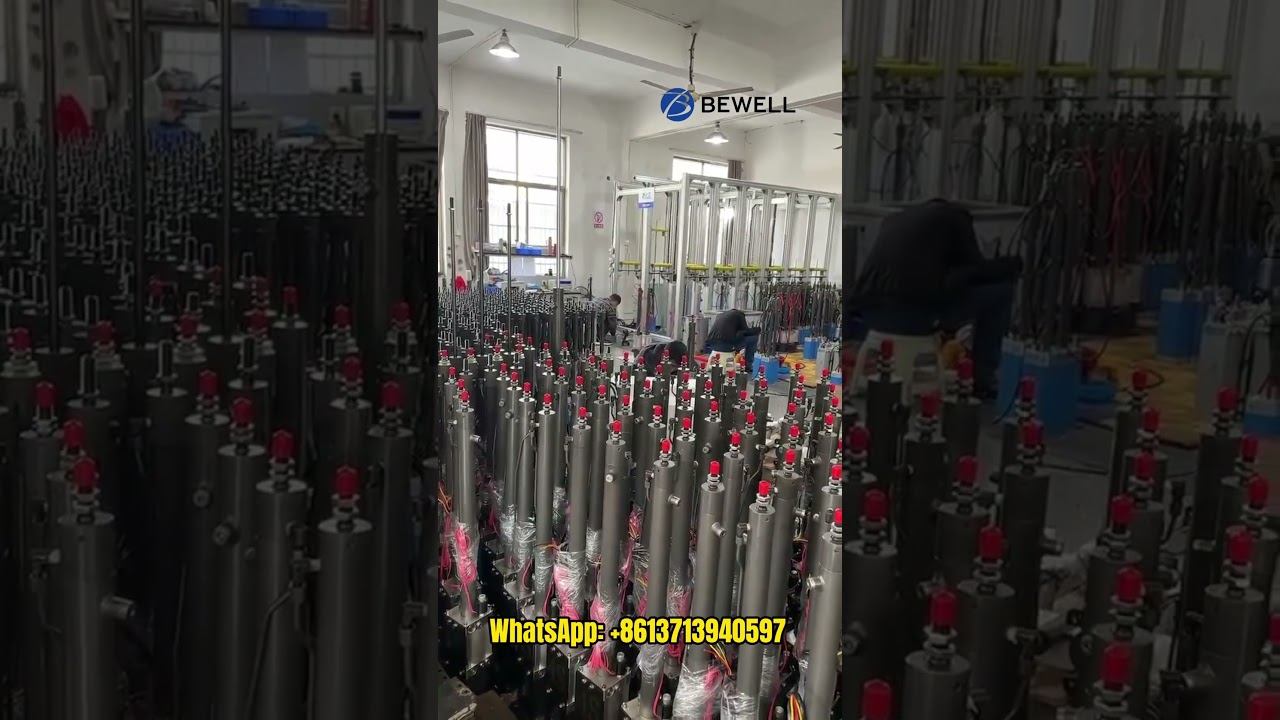 Bewell High Quality 304 Stainless Steel Hydraulic Automatic Rising Bollard Motor