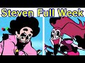 Friday Night Funkin' VS Corrupted Steven & Spinel Full Week (FNF Mod) (Come Learn With Pibby x FNF)