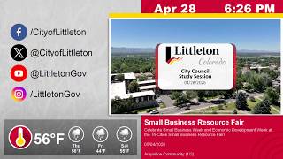 City Council Study Session - 04/28/2026