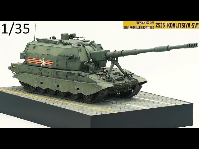 Process explanation 制作过程讲解 Russian 152-mm Self-Propelled