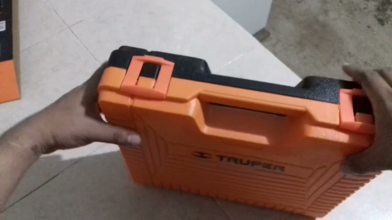 Desempaque y revisión de tarraja Truper TA-850
