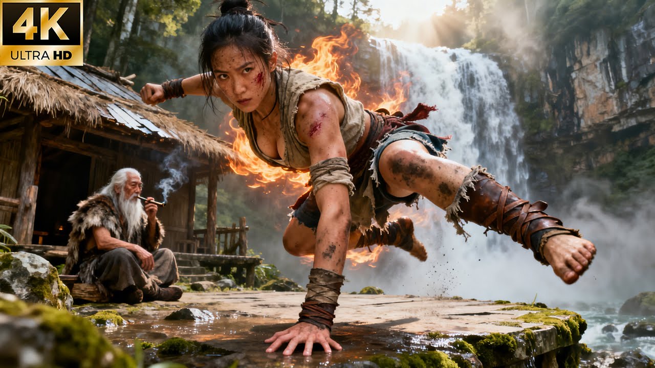 Девушка управляет огнём разрушения и сокрушает армии без равных! 💥