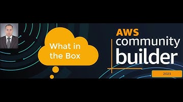 Unboxing  AWS Community Builders Swag kit 2023
