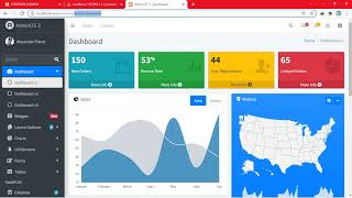 AdminLTE Codeigniter 3 Desain [Tampilan Template 01]