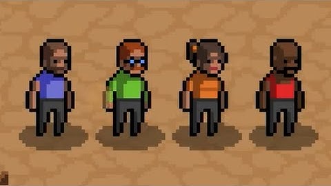 Co-op Trailer - Hostile Lands - Pixel Art Roguelite Top-Down Shooter - Indie Game