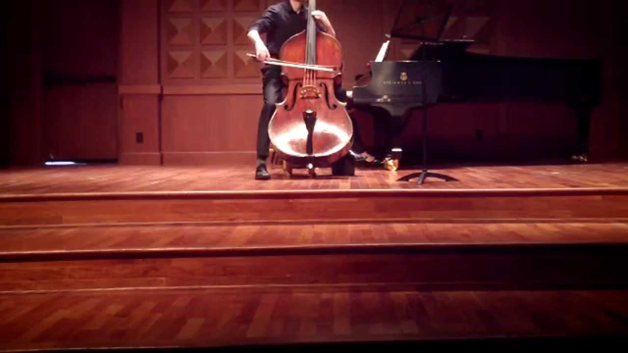 Hindemith Sonata for Double Bass and Piano, III. Molto Adagio