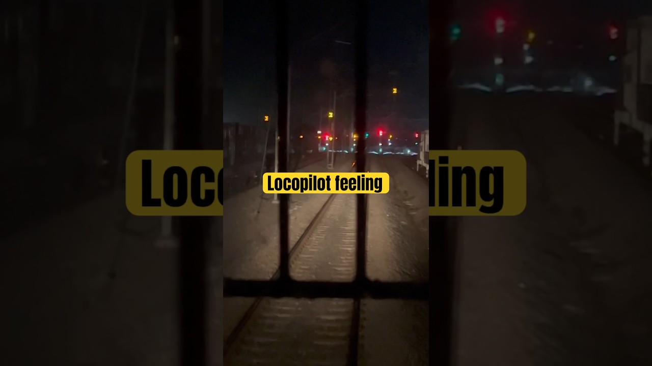 loco pilot night duty working, motivation video 