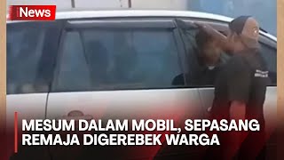 Viral Remaja Mesum dalam Mobil Kabur Usai Digerebek Warga di Sidoarjo