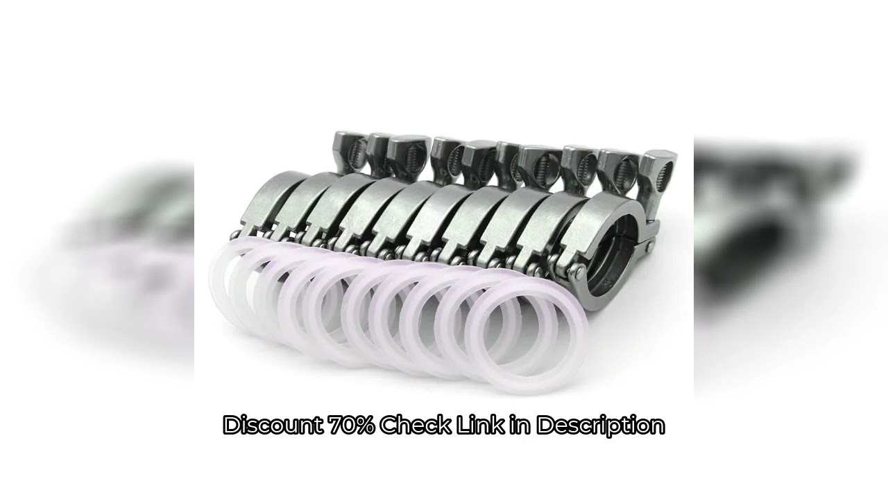 Tri Clamp Clover 0.5"1.5"2"3"4" 304 Stainless Steel Sanitary Pipe Fittings  50.5mm25.4mm34mm64mm77.5