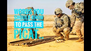 Word knowledge for the asvab test #PICAT  #Army #Air Force #Navy #Marine.